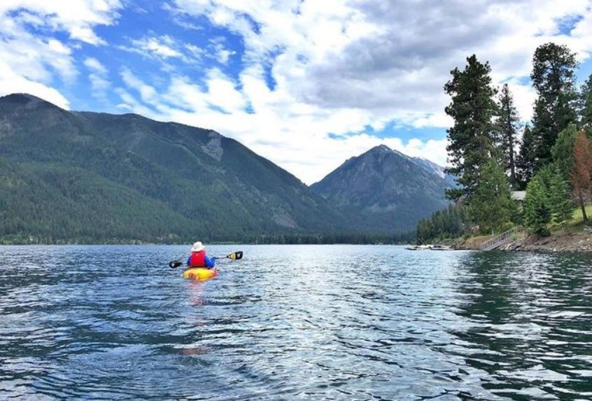 Wallowa River Rest Area, Oregon, USA